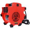 3-Speed Heavy-Duty Floor and Carpet Dryer - Portable Air Mover with 4 Different Angles for Basements, Cars, or Garages